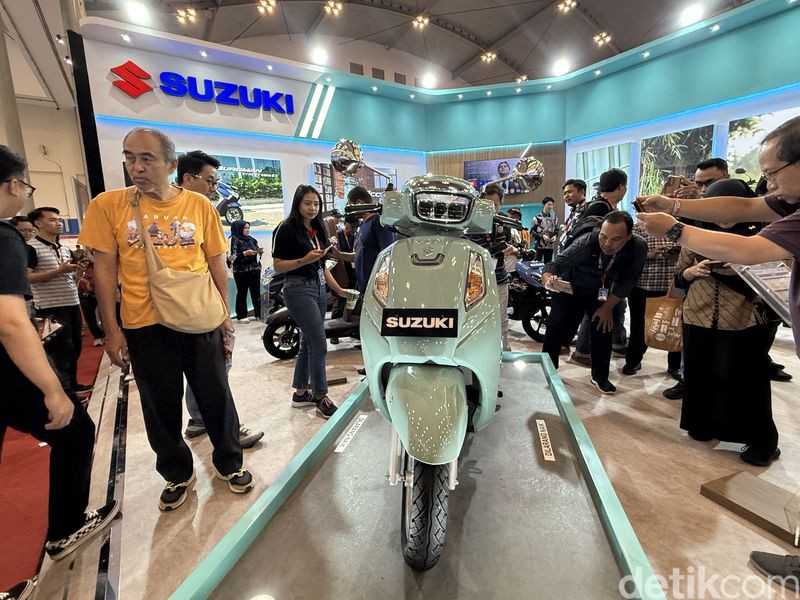 Suzuki Access Resmi Meluncur di IMOS 2025, Skutik Retro Harga Rp 25 Jutaan