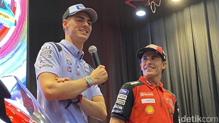Array,Marc Marquez Sapa Penggemar di Jakarta, Girang Kembali ke Indonesia