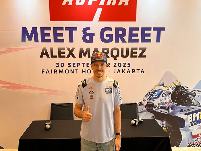 Array,Alex Marquez Terkesan Antusiasme Suporter MotoGP di Indonesia
