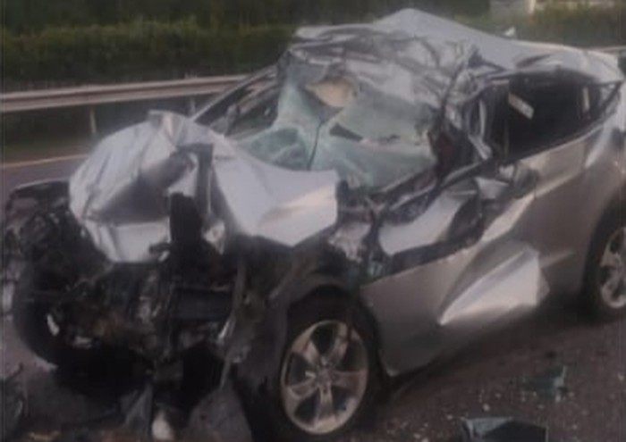 Array,Kecelakaan Maut di Jagorawi, HR-V Ngebut 130 Km/jam Tak Konsentrasi