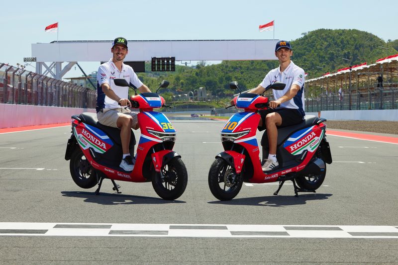 Array,Alasan Honda Bawa Motor Listrik Rakitan RI di Paddock MotoGP Mandalika
