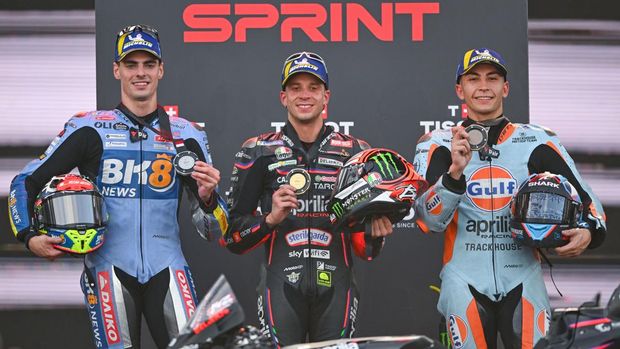 Array,Klasemen MotoGP 2025: Bezzecchi Kudeta Bagnaia