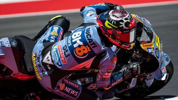 Array,Hasil MotoGP Mandalika 2025: Fermin Ngacir Terdepan, Marc Marquez Out