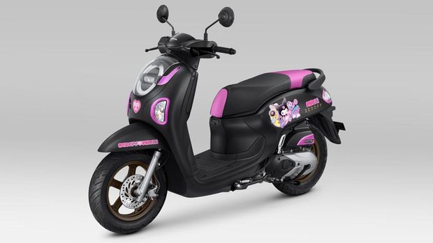 Array,Honda Scoopy Kuromi Limited Edition Meluncur, Ini yang Beda