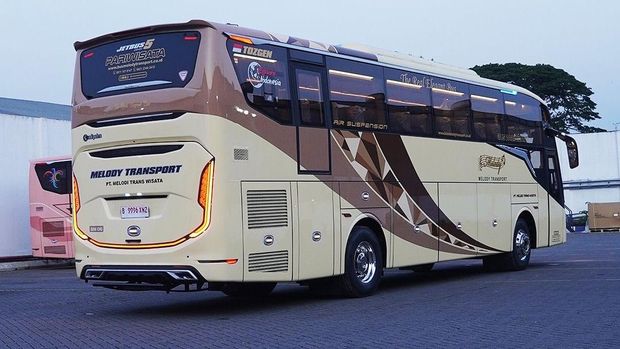 Array,PO Melody Transport Luncurkan Bus Baru, Speknya Mewah Banget