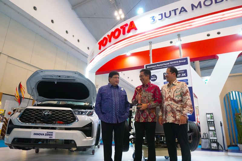 Array,Hasil Kerja Keras Toyota Indonesia dari Kementerian Perdagangan