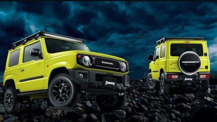 Array,Suzuki Jimny Diperbarui, Dapat Tambahan Fitur Ini