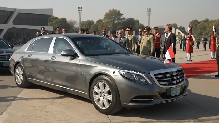 Ini 'Benteng Berjalan' yang Digunakan Prabowo selama Kunjungan ke Pakistan