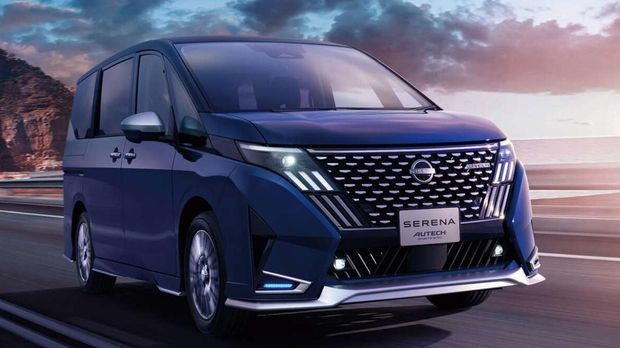 Nissan Serena Disegarkan, Tampang Berubah Total