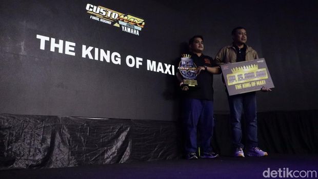 Yamaha XMax Hedon Asal Medan Jadi King Customaxi 2025