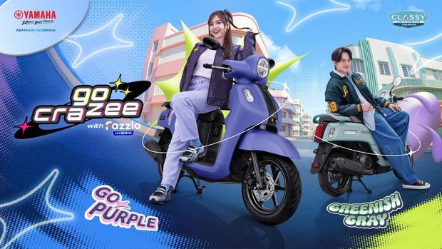 Yamaha Fazzio Hybrid Terbaru Meluncur