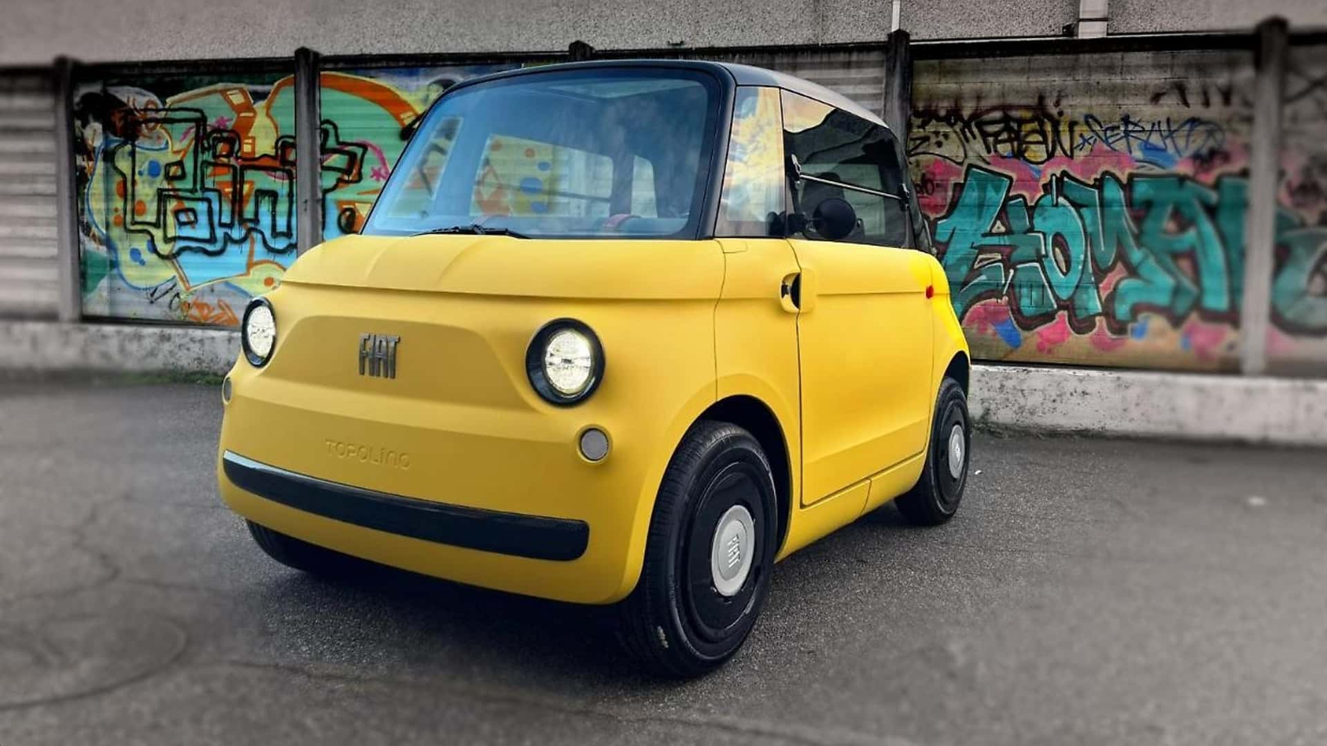 La sigle "Sporting" revient sur la Fiat Topolino