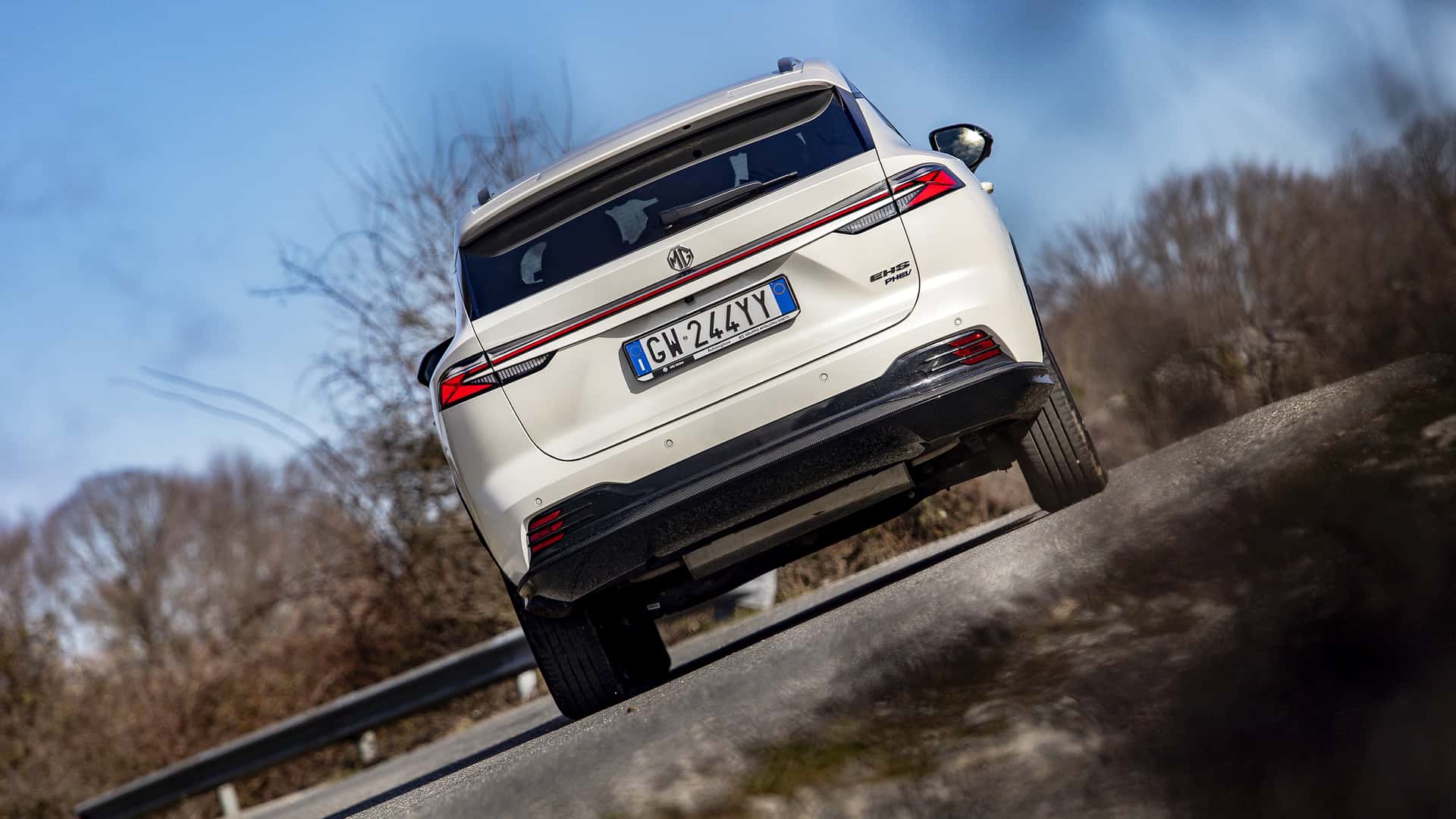 MG HS 2025, primera prueba