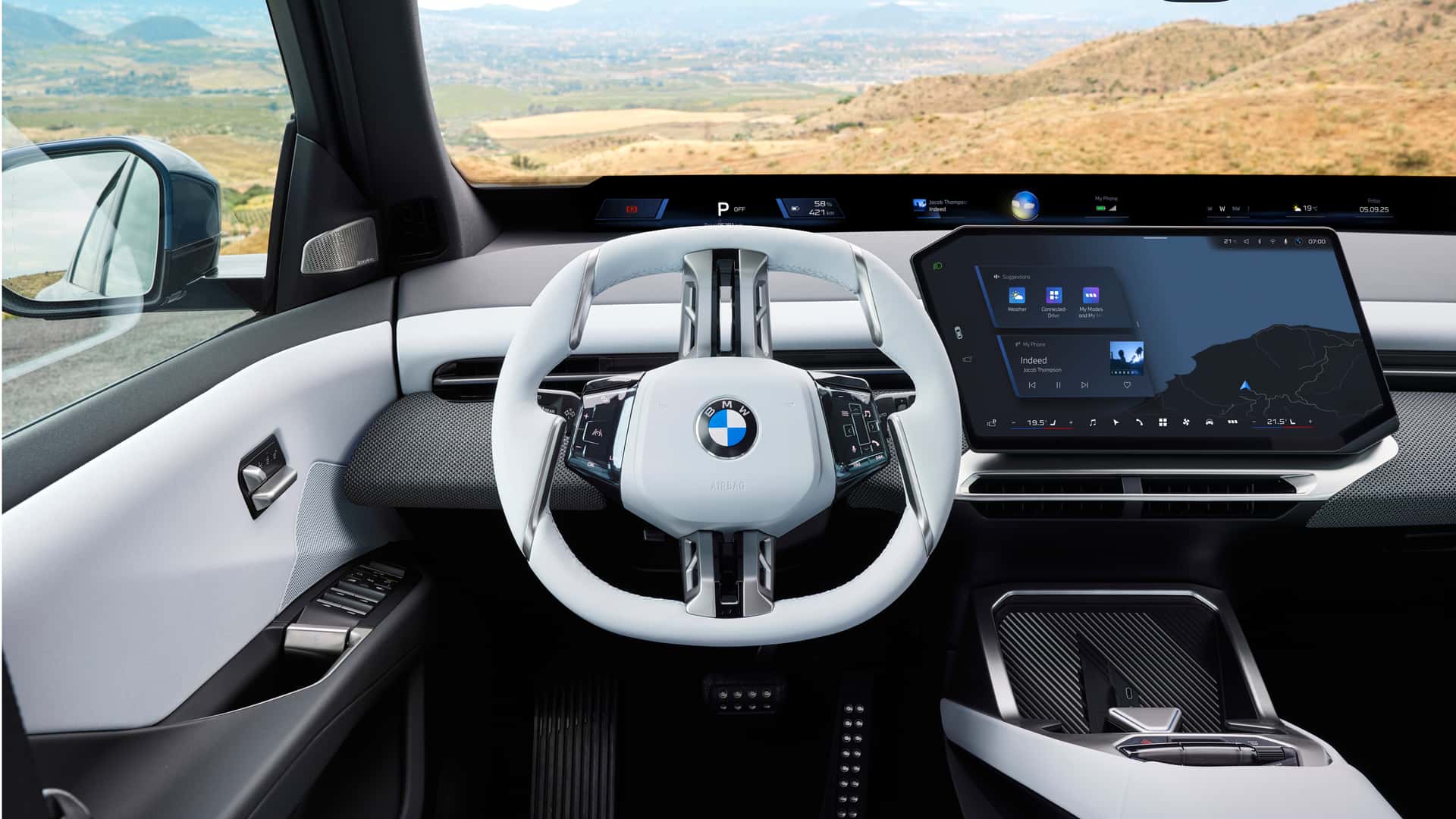 BMW iX3 2025, fotos oficiales