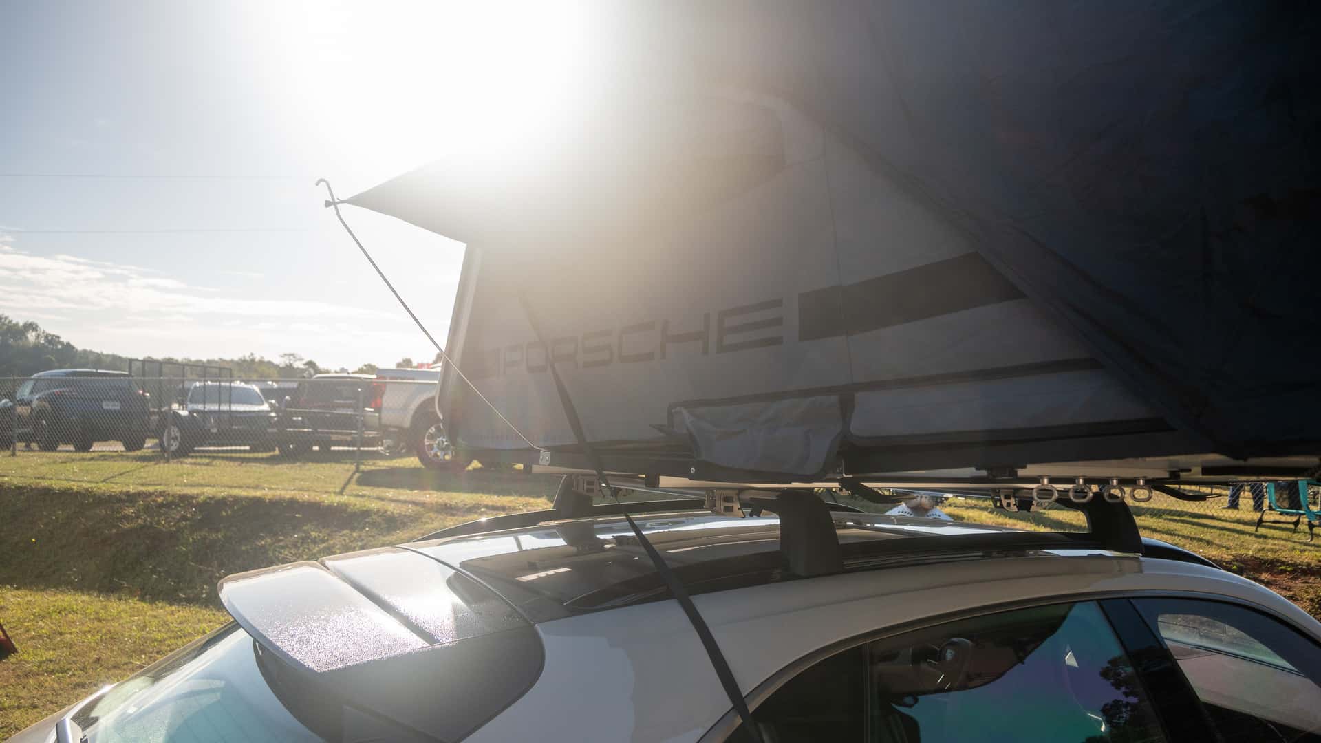 Porsche Taycan Camping