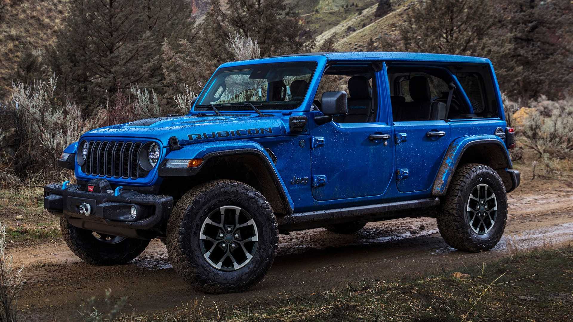 2024 Jeep Wrangler 4xe Side View
