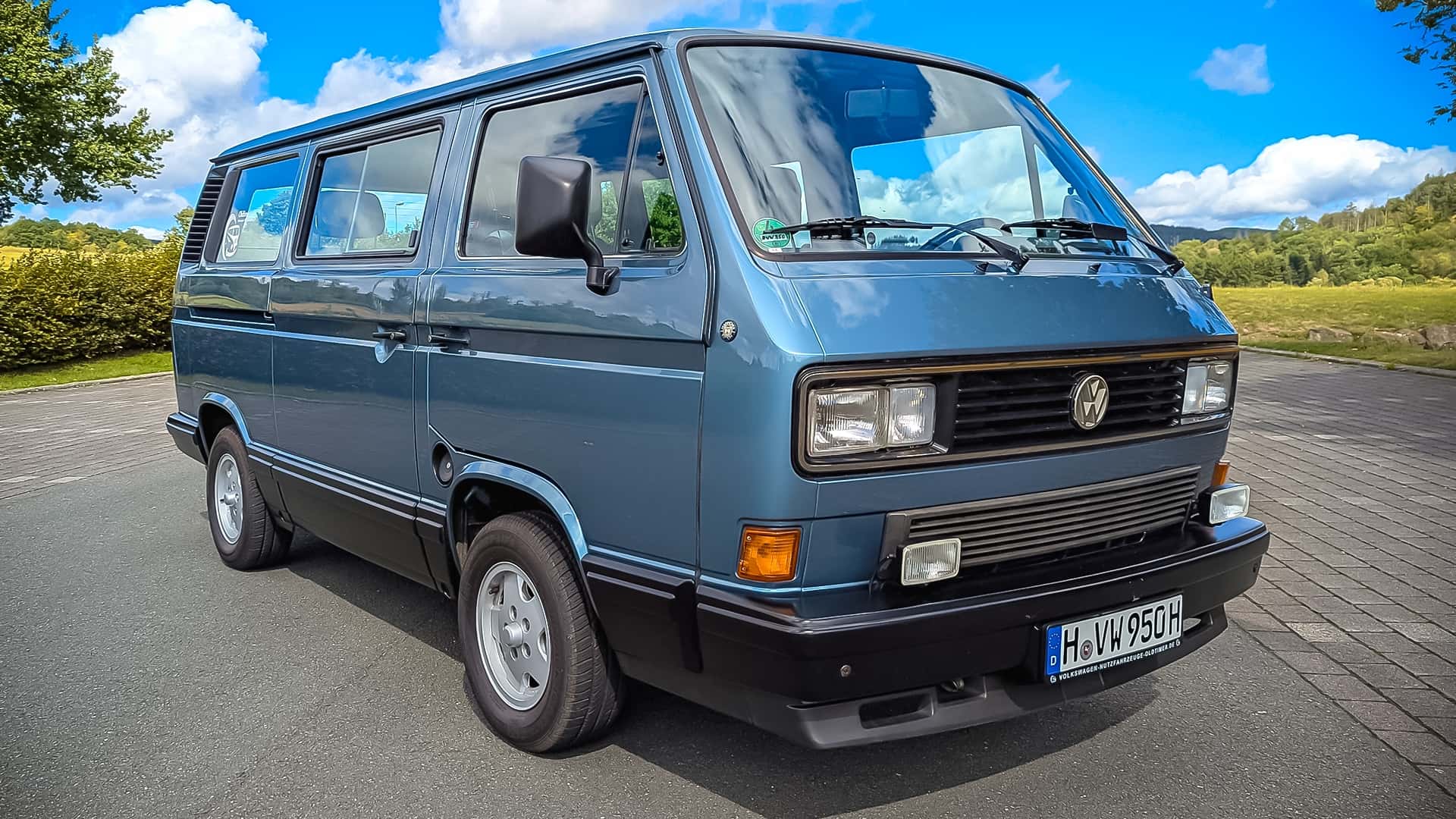 VW T3 Caravelle Carat (1990) à l'essai : Un coin salon raffiné