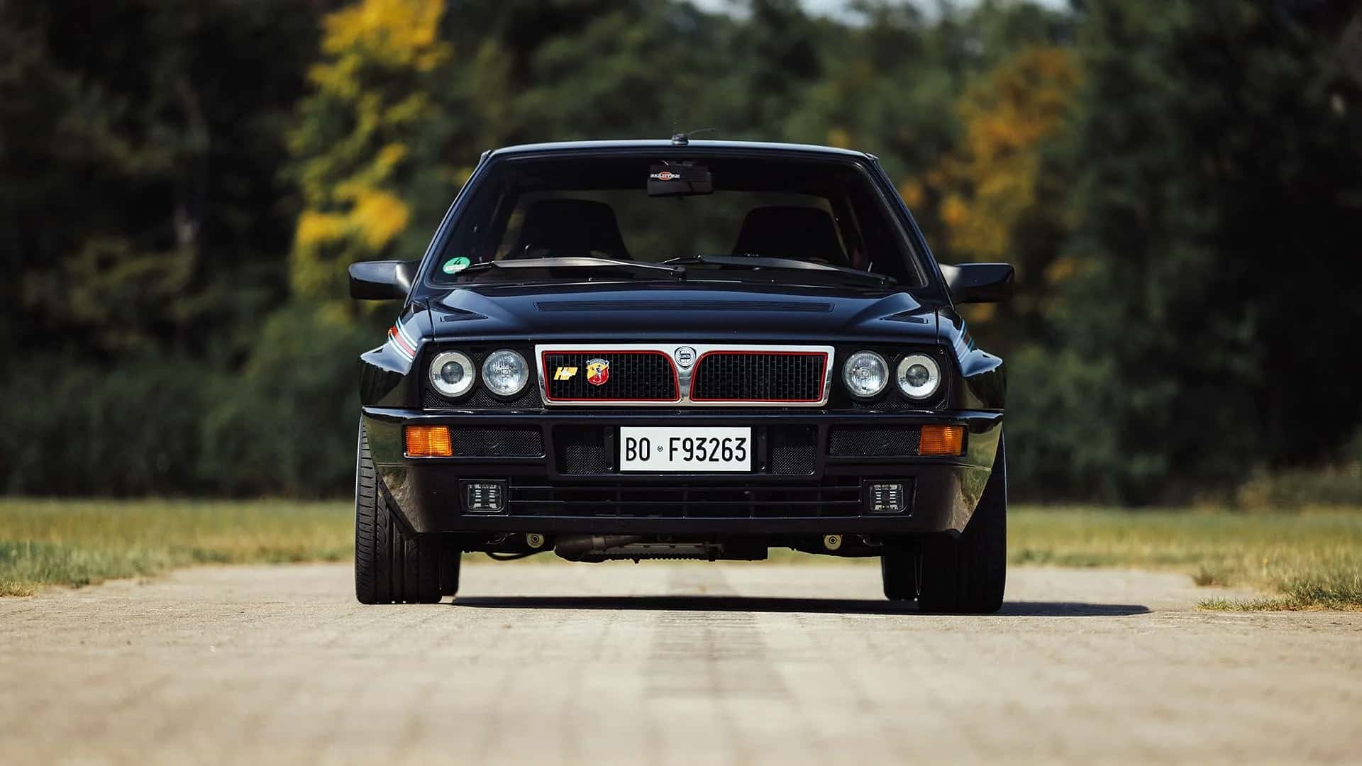 Lancia Delta HF Integrale Evo Martini 5 (1992), noire pour Vasco Rossi