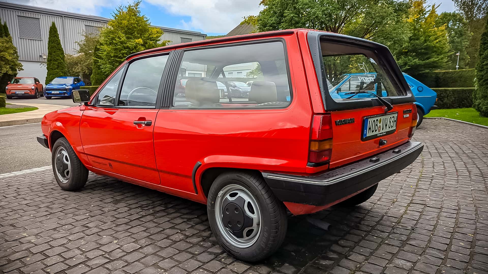 Kleinwagen-Klassiker: Unterwegs im VW Polo Formel E (1983)