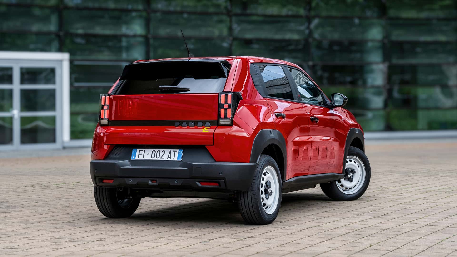 <p>Fiat Grande Panda, il posteriore</p>