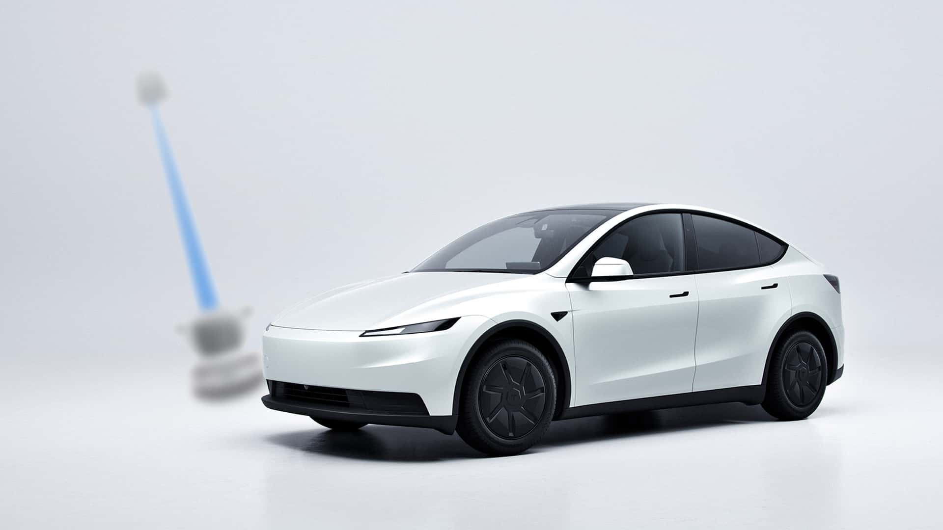 Pahlawan Visualisasi FSD Tesla Model Y Standar AP FSD