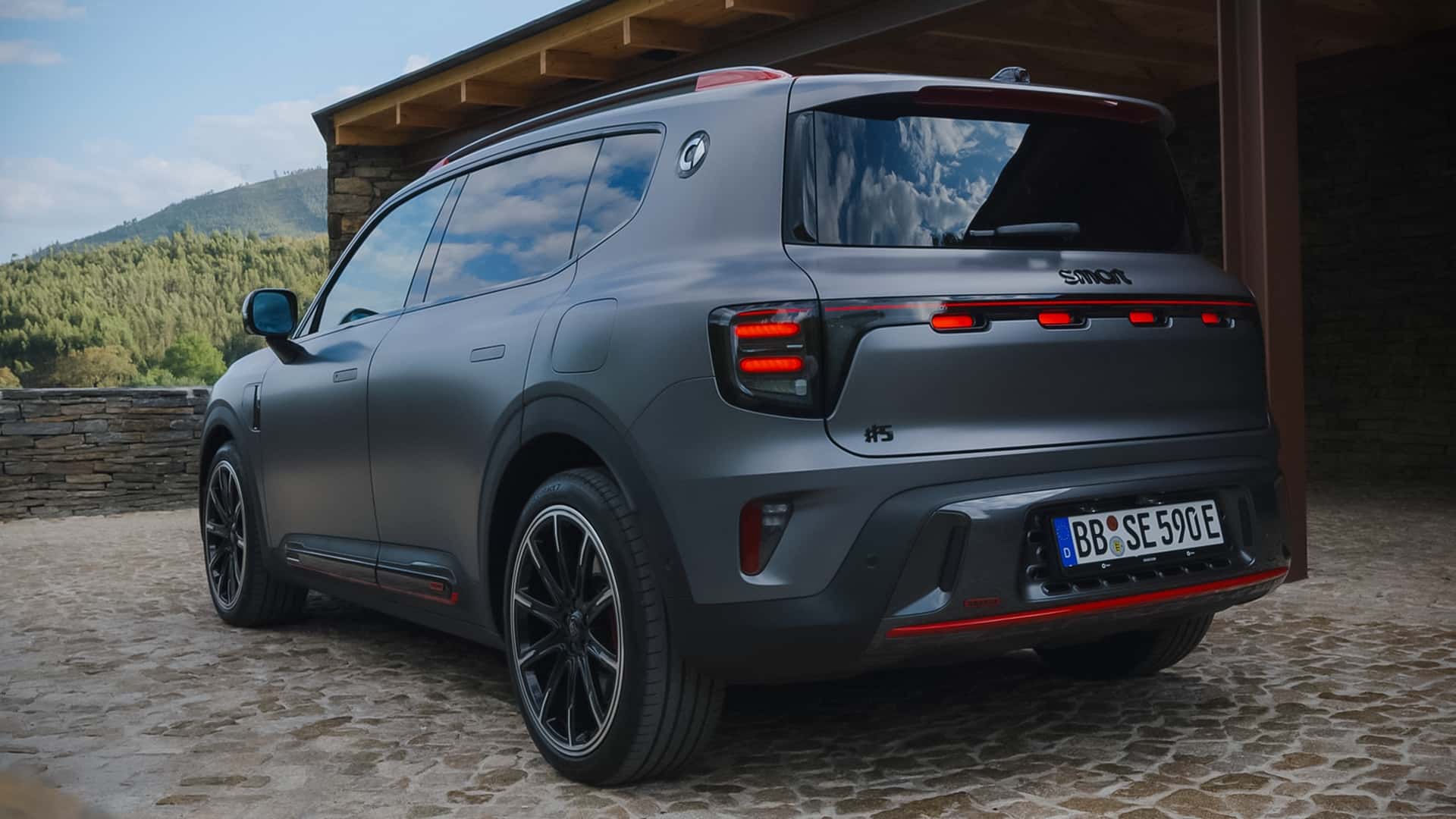 smart #5 2025, primera prueba