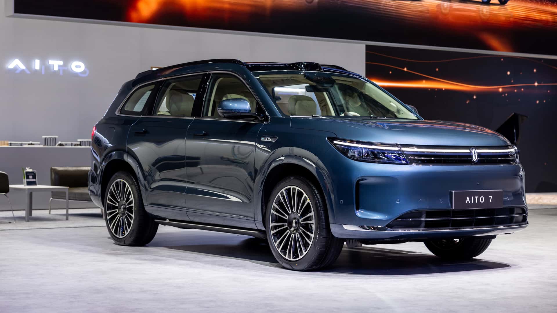 Aito 7 at the 2025 Munich Motor Show
