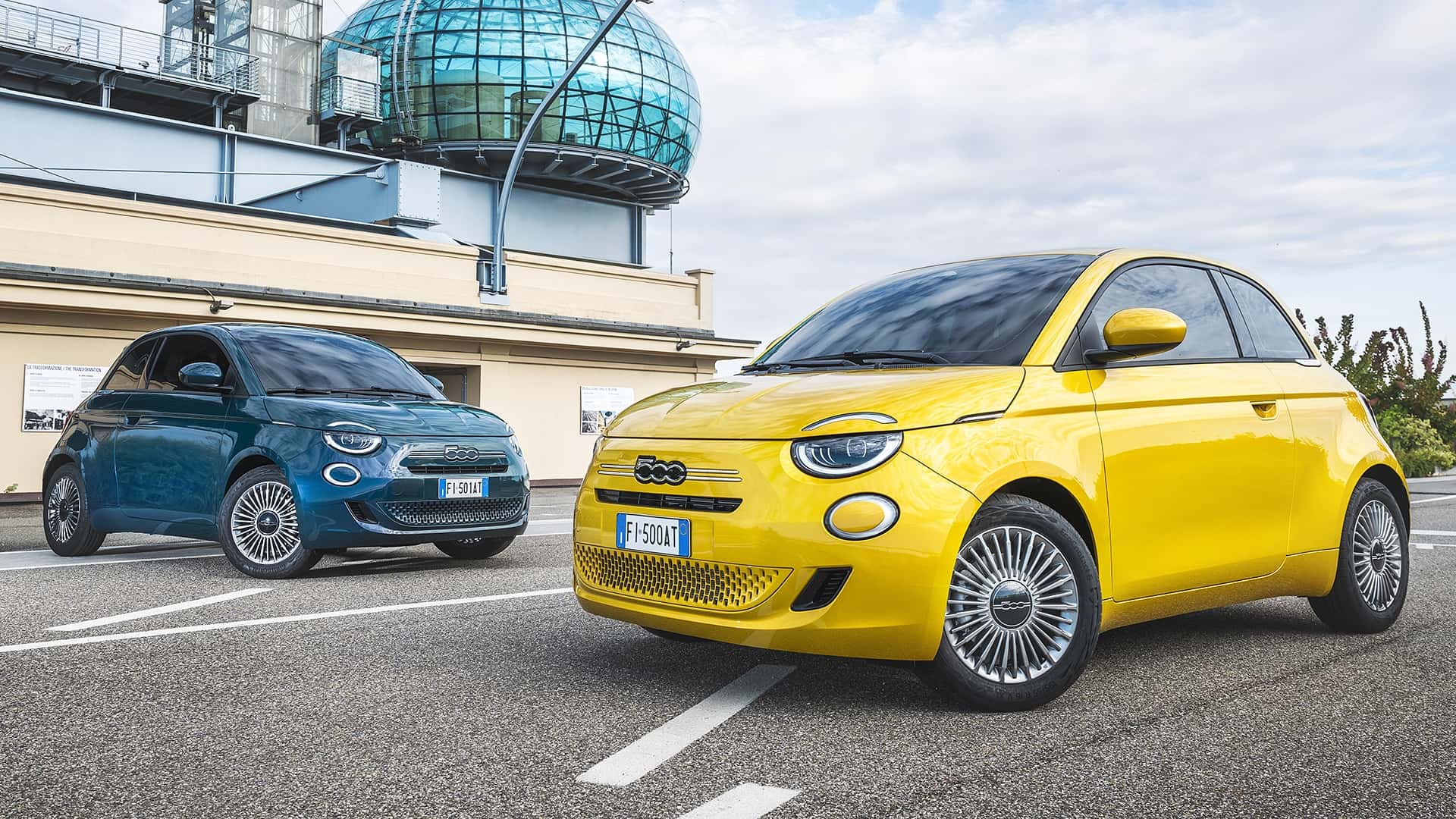 Fiat 500 Hybrid Sondermodell Torino für Italien (2025)