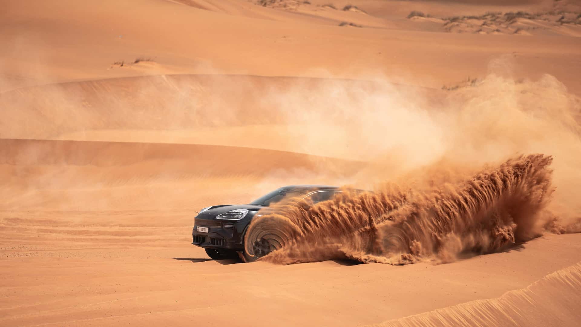 Porsche Cayenne électrique, les nouveaux tests