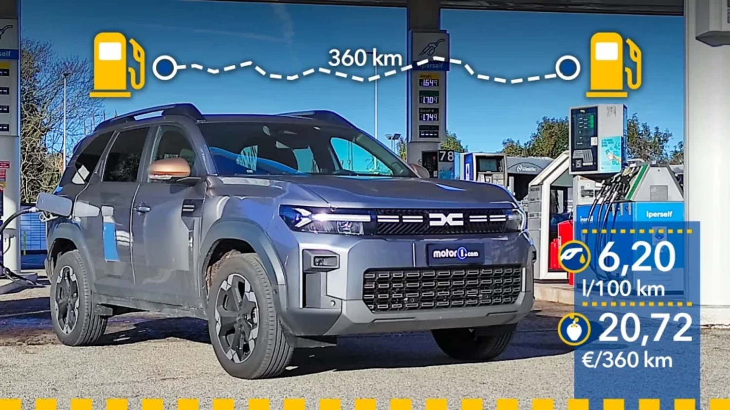 Dacia Bigster mild-hybrid G 140: prueba de consumo real