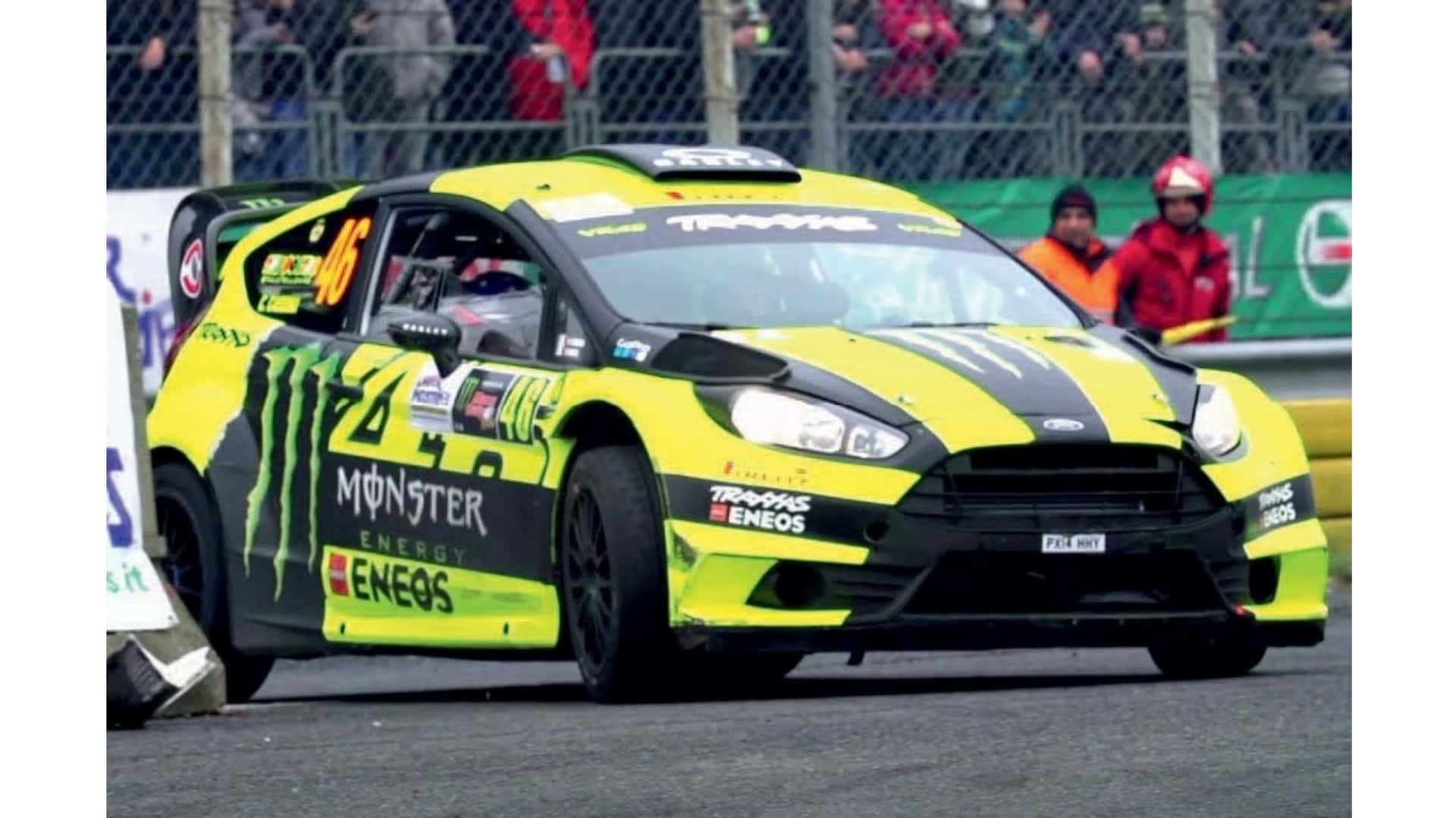 La Ford Fiesta RS WRC de Valentino Rossi