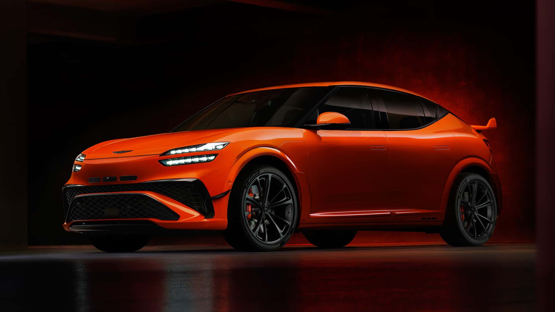 Genesis GV60 Magma Performance EV: Roda Gigi Virtual, Mode Drift