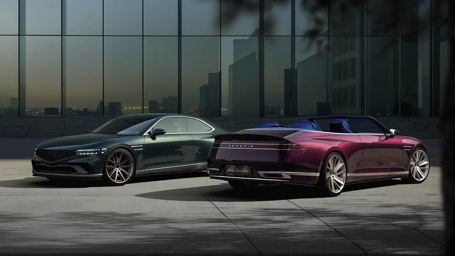 Konzepte für Genesis X Gran Coupé und X Gran Convertible