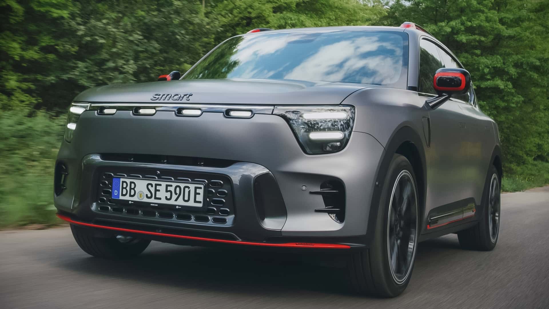 smart #5 2025, primera prueba