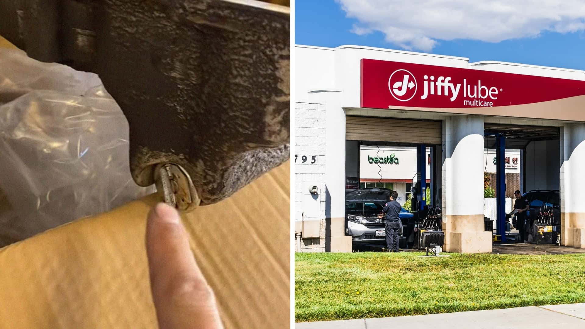 ‘Jiffy Lube, This Is OK?:’ Man Gets Oil Change at Jiffy Lube. Now He Needs A New Oil Pan
