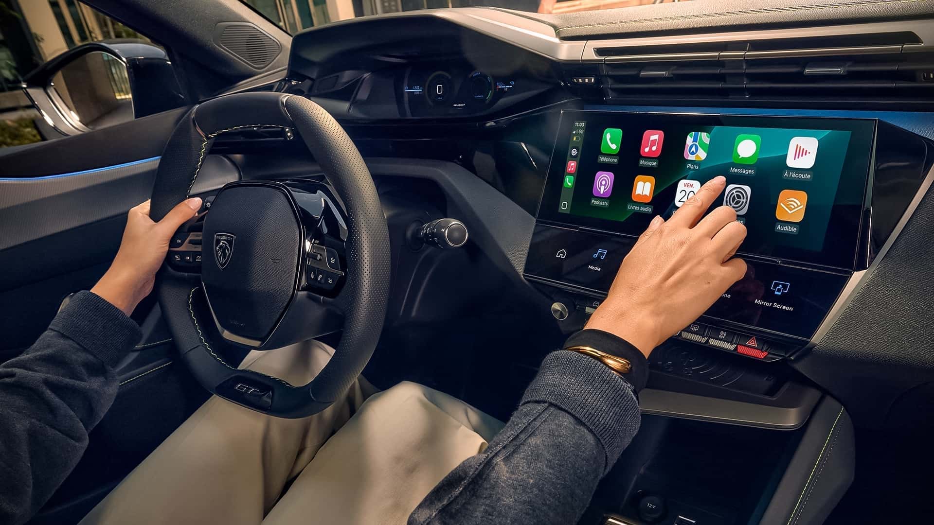 Peugeot 308 restyling, interior y maletero