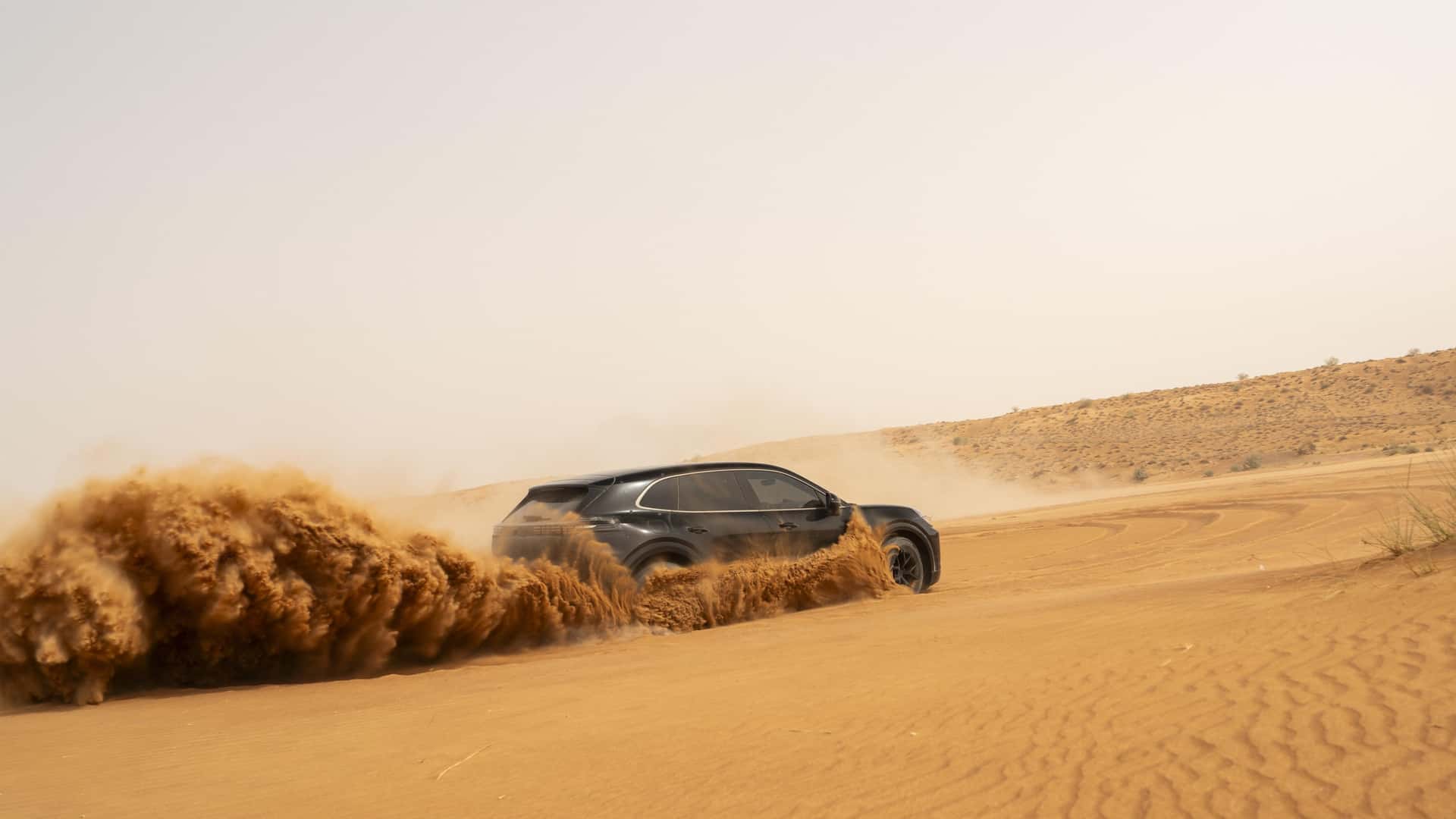 Porsche Cayenne électrique, les nouveaux tests