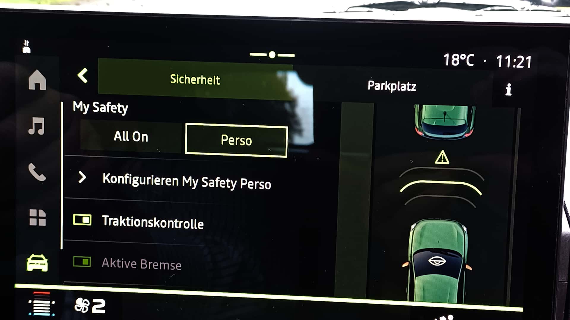 Dacia Spring (2024): Bei den Assistenzsystemen hat man die Wahl zwischen