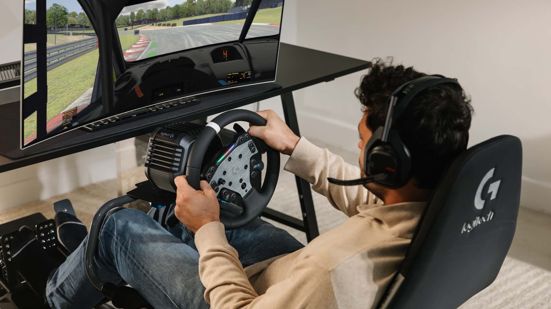 Logitech RS50 and RS pedals