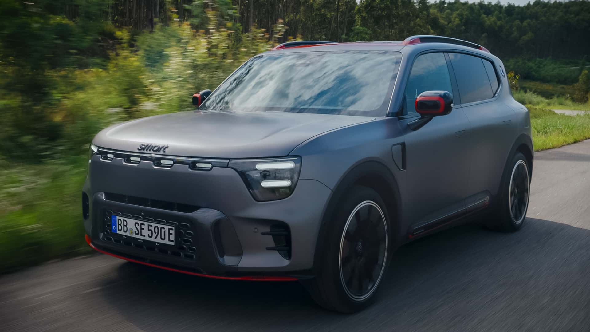 smart #5 2025, primera prueba