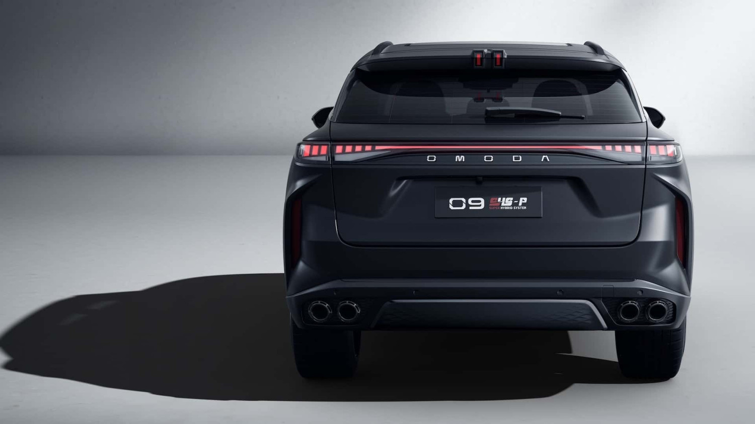 L'Omoda 9 se pare de noir et devient spéciale