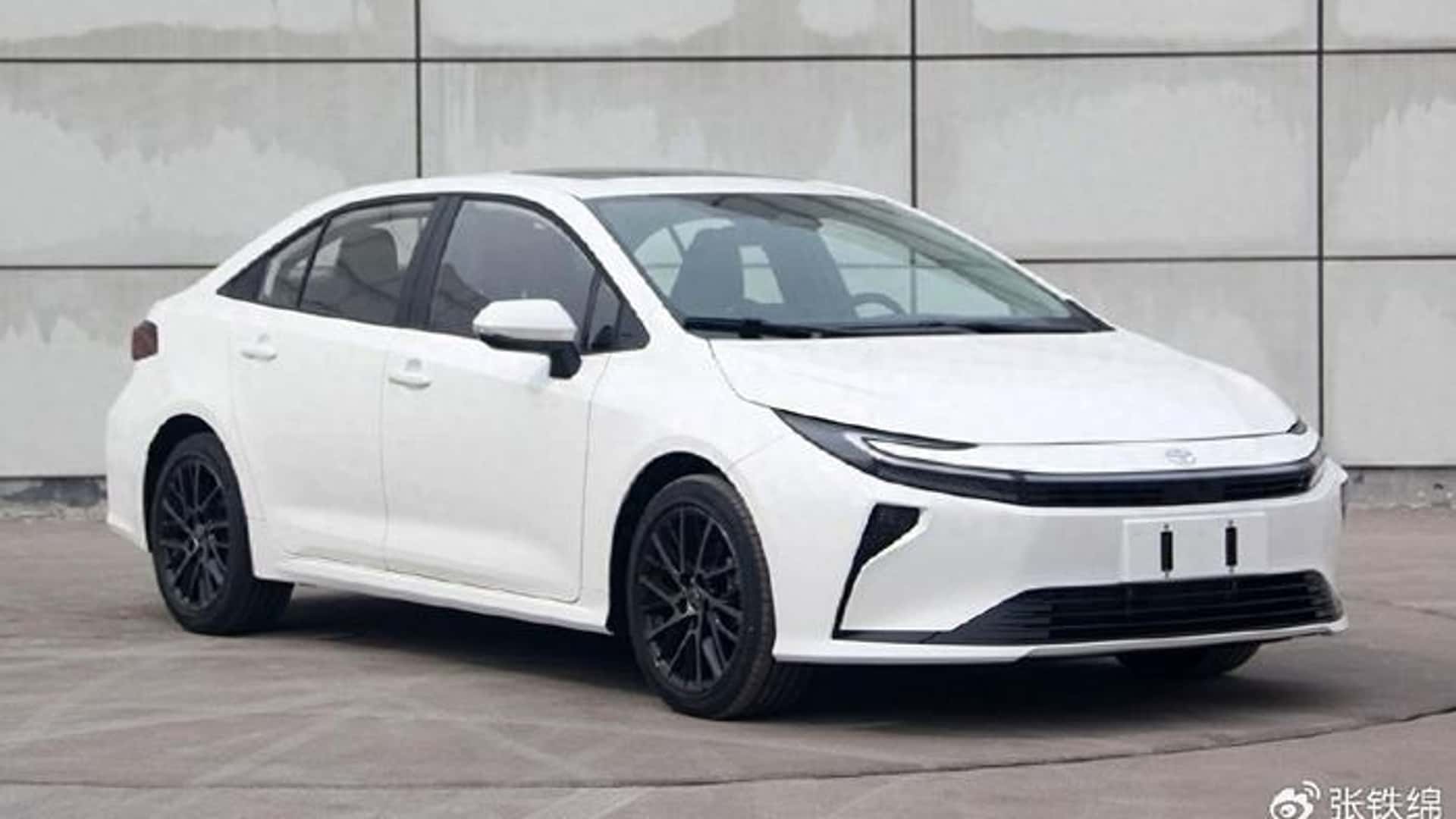 New Toyota Corolla looks leaked in China