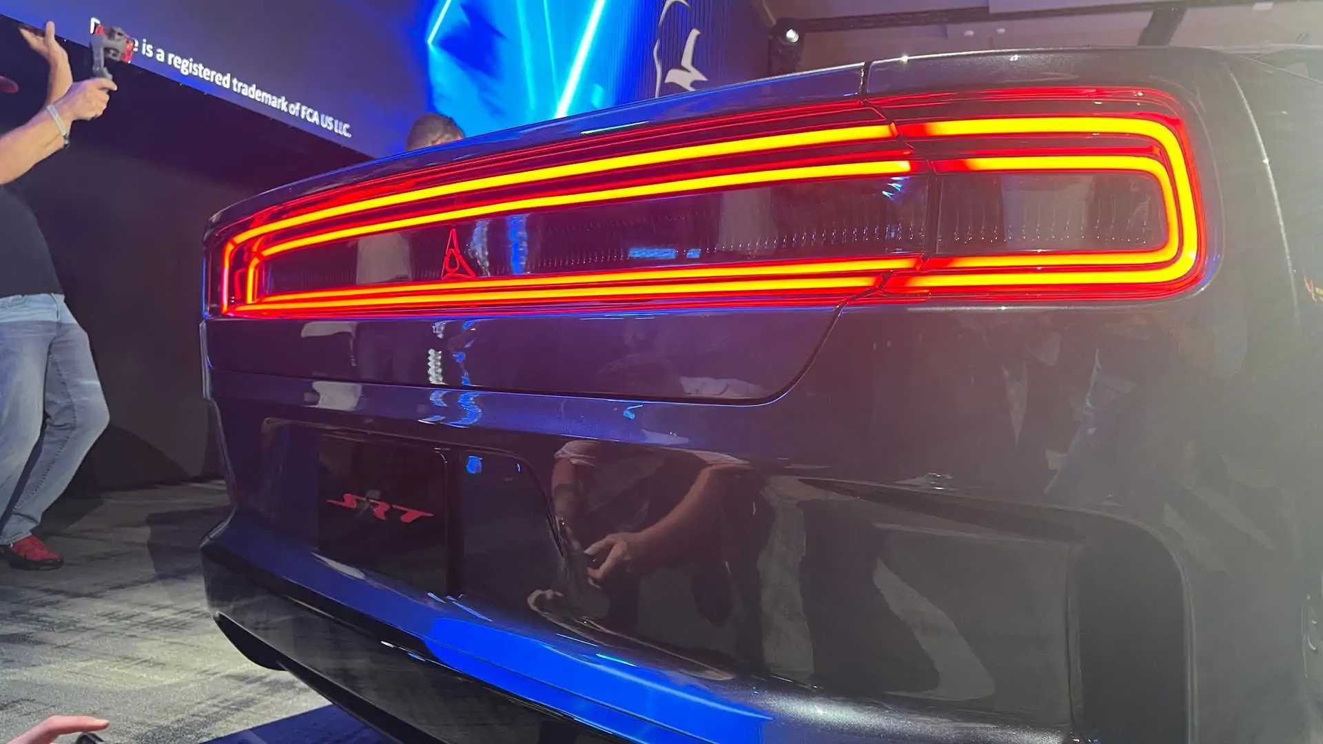 Dodge Charger Daytona SRT Concept EV Live Image