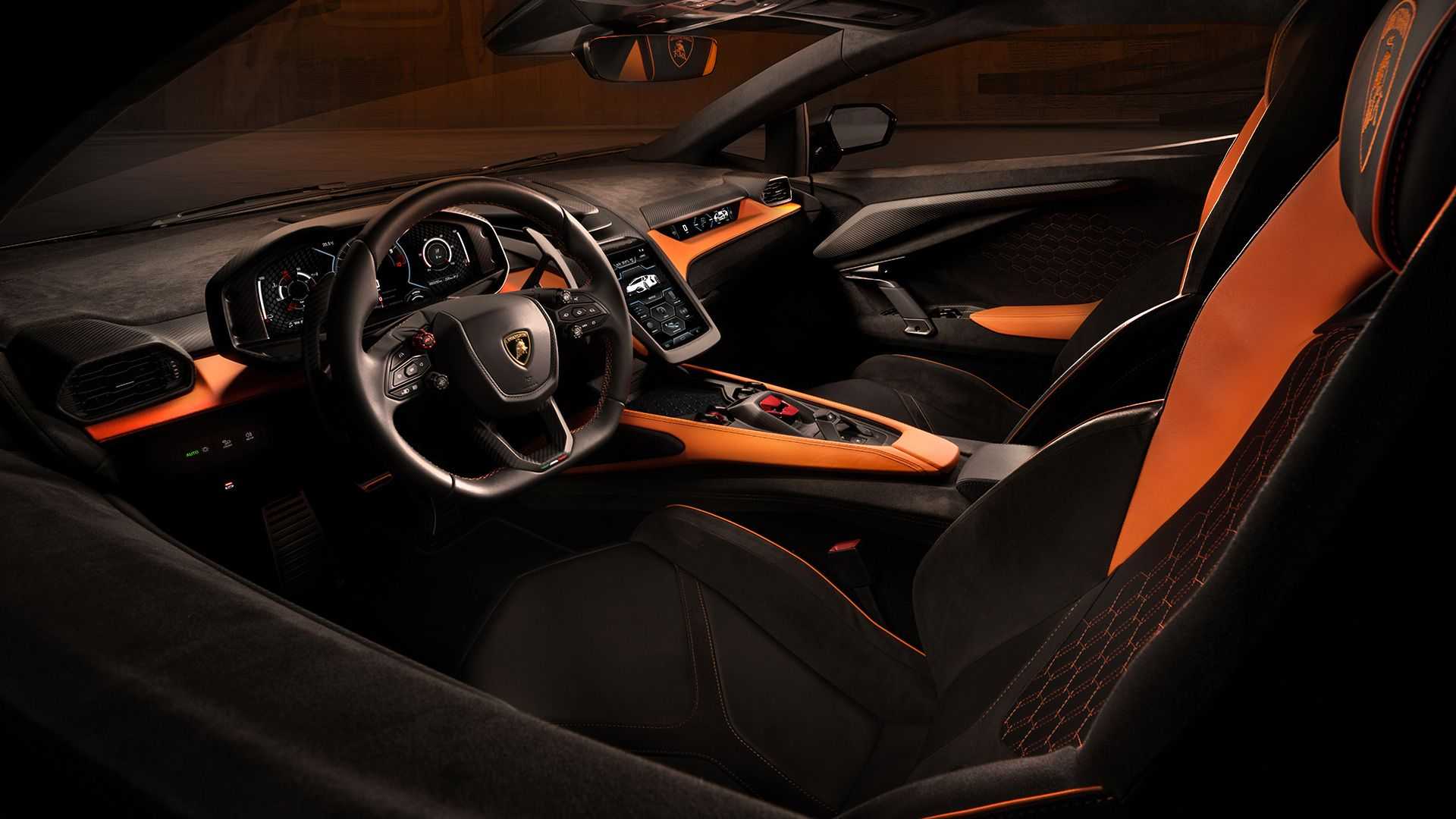 <p>Lamborghini Revuelto, der Innenraum</p>