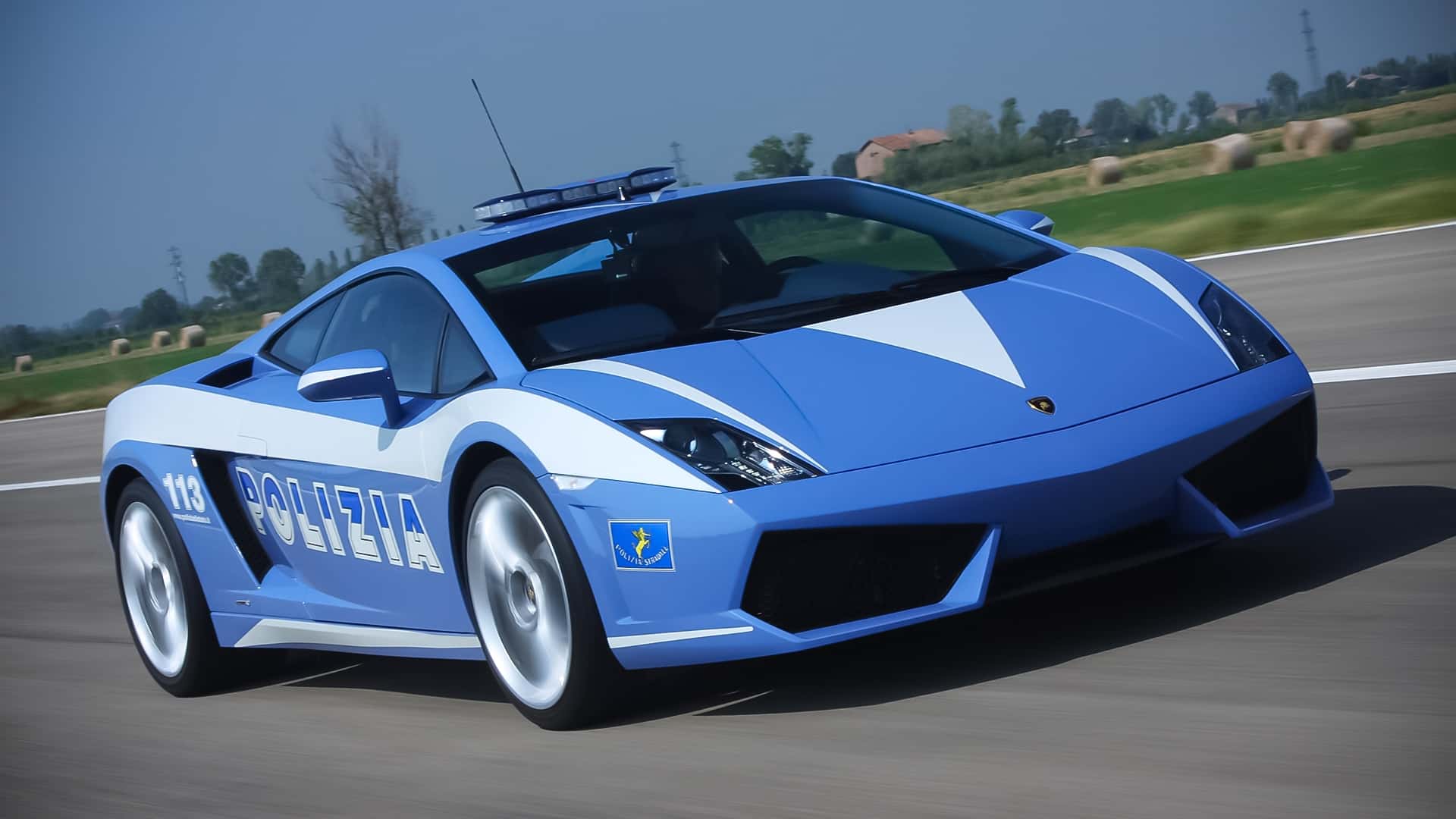20 years of Lamborghini and the Italian State Police