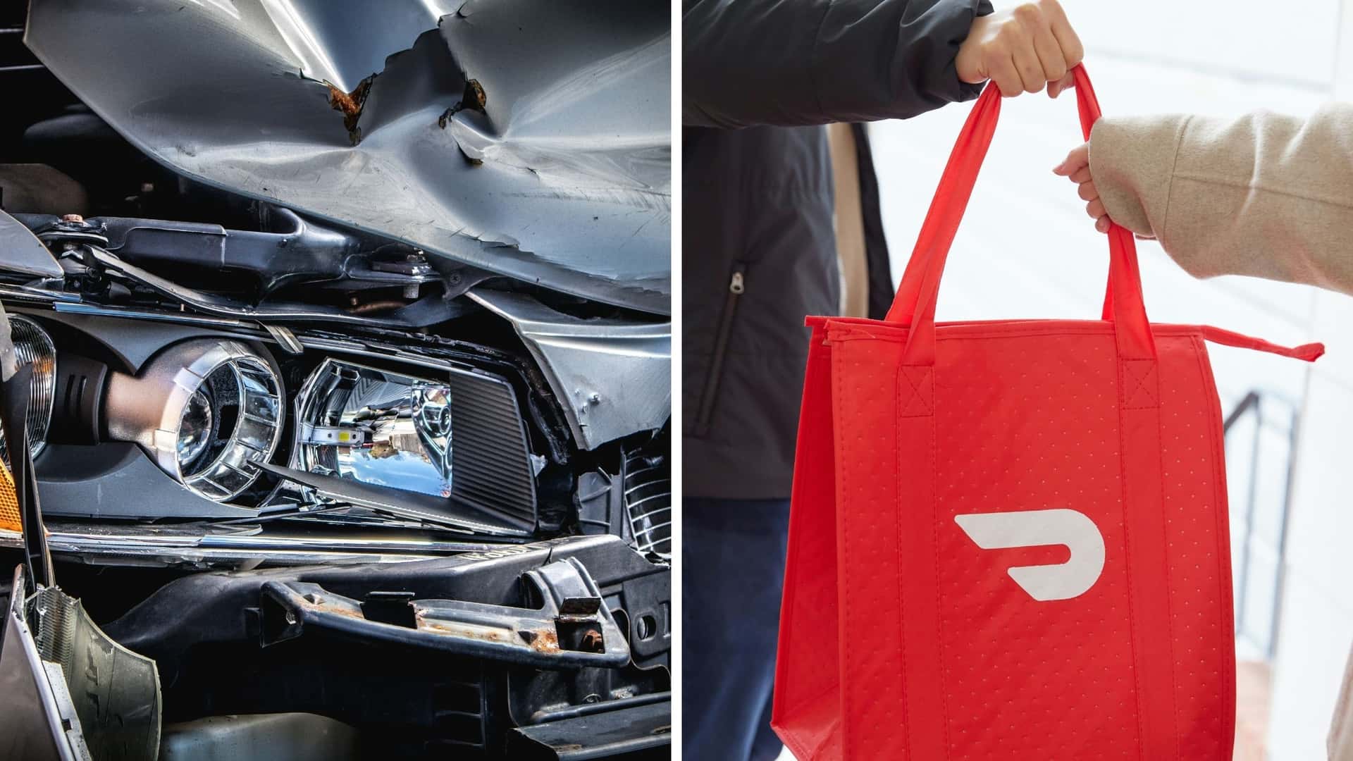 'Hard Brake Detected:' DoorDash Driver Rams Neighbor's Truck. Then She Delivers Food and Takes Off