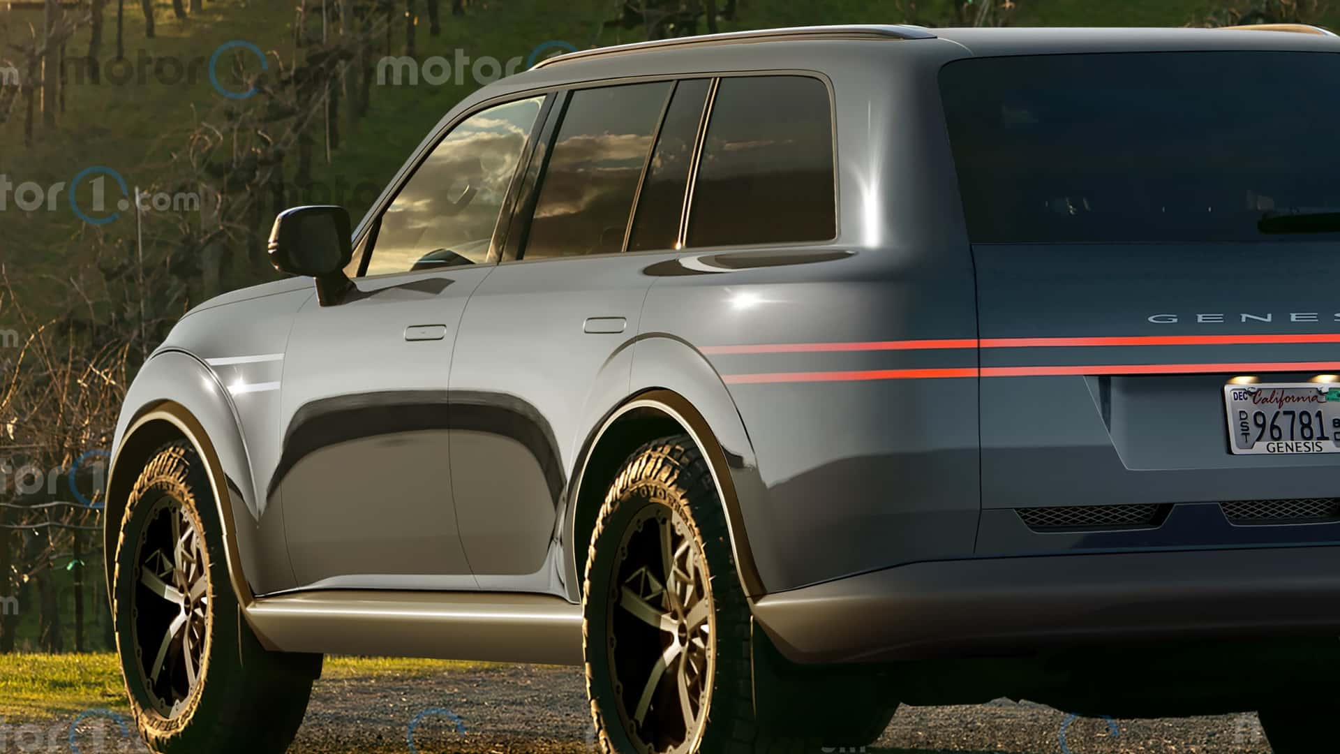 Genesis Mercedes-Benz G-Class Rival Rendering