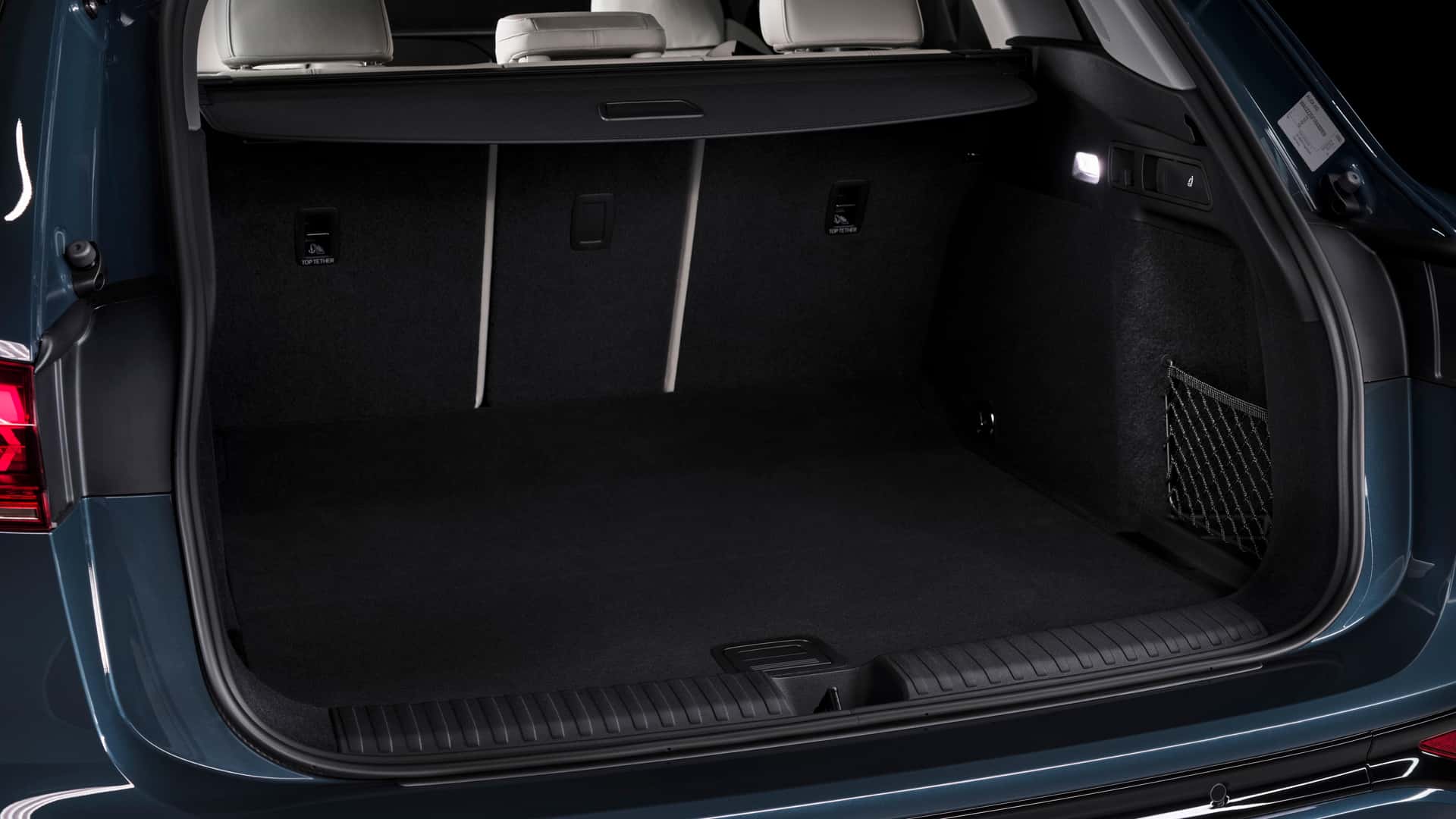 <p>Audi Q6 e-tron, le coffre</p>