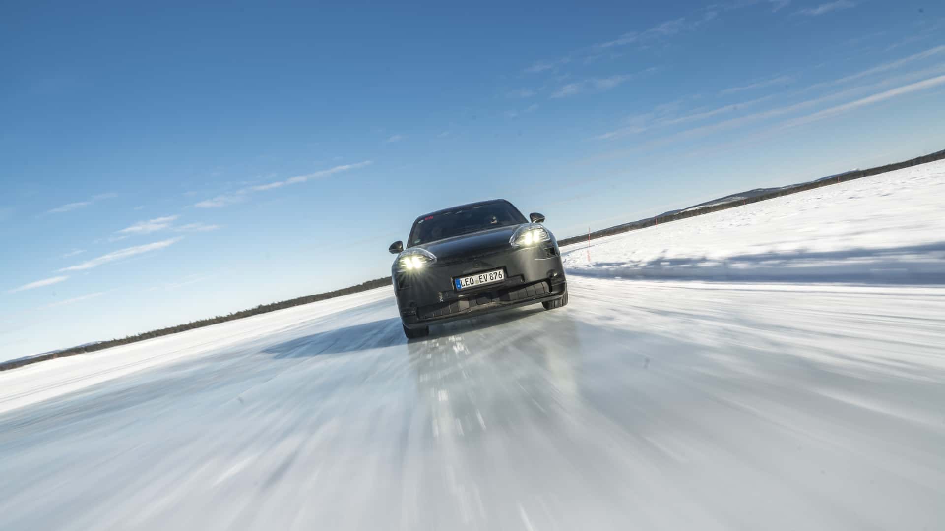 Porsche Cayenne électrique, les nouveaux tests