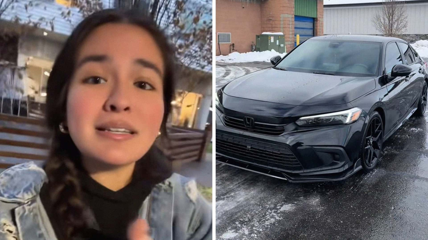 'Happened To Me Two Years Ago': Woman Drives Honda Civic On Highway. Then The 'Lip' Falls Off